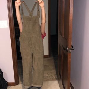 Aerie Corduroy Overalls